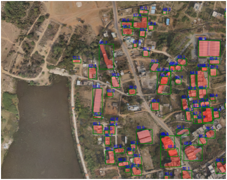 Satellite-Enabled Feature Extraction